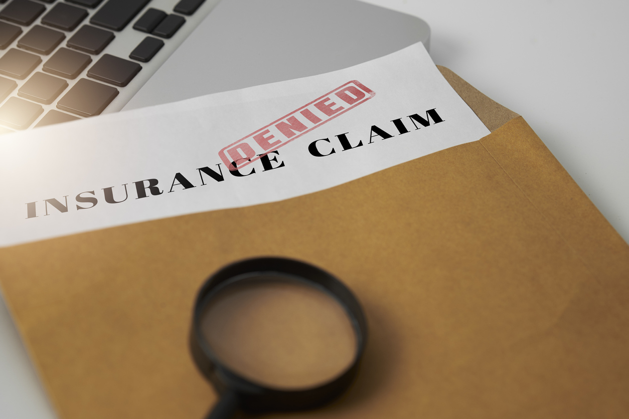 insurance claim for personal injury denied